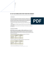 Set Plus Correlation Study Executive Summary: Reading Listening EF 0.95 0.94