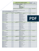 Check List de Equipos San Martin Santa Este II