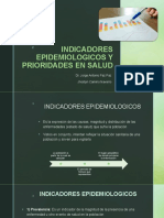 Indicadores Epidemiologicos