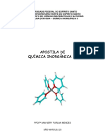 Apostila de Química Inorgânica II - Compostos de Coordenação