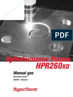 Hyperformance Plasma: Manual Gas