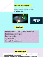 Powder X-Ray Diffraction: Assist - Prof.Drnawal Al-Karwi