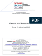 Mondial Du BatimentCahier Des Nouveautes Tome 2octobre 2019