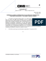 MSC.1-Circ.1594 - Enmiendas Al Manual Internacional de Los Servicios Aeronáuticos Y Marítimos de Búsqueda Y... (Secretaría)