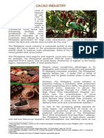 The Philippine Cacao Industry