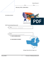 Monetary Policy Guided Notes