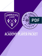 2022 Louisville City/Racing Louisville Academy Player Packet