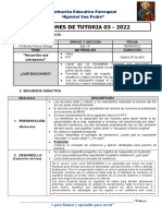 TUTORÌA Martes 03 - 04