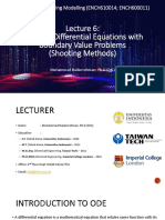 Lec06 - Ordinary Differential Equations (BVP) - Shooting Methods