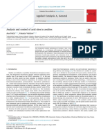 Analysis and Control of Acid Sites in Zeolites