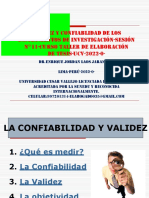 Ppt-N°11-Confiabilidad y Validez de Instrumentos de Investigación