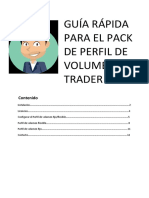 Volume Profile Pack Quick Guide Spanish