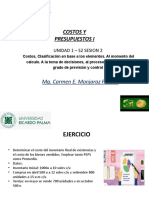 Costos y Presupuestos PPT N°4