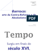 Barroco - Arte Da Contra-Reforma e Do Absolutismo