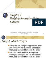 Hedging Strategies Using Futures: John C. Hull 2021 1