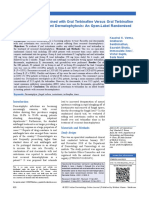 Oral Isotretinoin Combined With Oral Terbinafine Versus Oral Terbinafine Alone