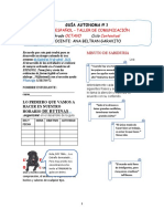Guia Autonoma #3 2021 Octavo Español