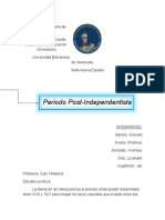 Periodo Postindependentista TRABAJO COMPLETO