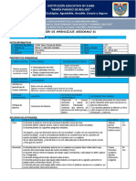 Sesion de Aprendizaje Asesorado 01.