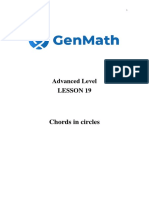 Chords in Circles