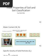 Index Properties of Soil