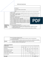 Lesson Plan Arrays