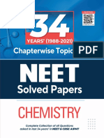 Arihant NEET 34 Years Chapterwise Solutions Chemistry 2022