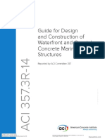 357.3r 14 Guide For Design and Construction of Waterfront and Coastal Concrete Marine Structures