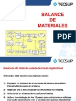 Balance de Materiales - 2