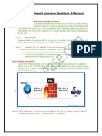 Checkpoint Firewall Interview Questions Answers Vol 1.0