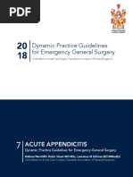 Dynamic Practice Guidelines For Emergency General Surgery