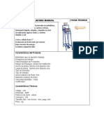 Ficha Técnica Selladora Manual