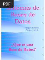 1 Introducción A Base de Datos