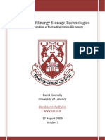 A Review of Energy Storage Technologies