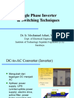 Single Phase Inverter & Switching Techniques