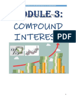 Compound Interest: Learning Module in Applied Mathematics of Investment