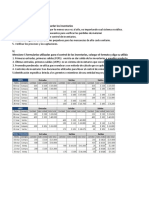 Práctica Tema III - Inventarios