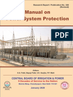 Manual On Power System Protection: Central Board of Irrigation & Power