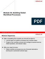 Module 35: Building Siebel Workflow Processes