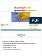 LA Technique WDM (Wavelength Division Multiplexing)