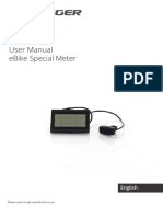 Kt-Lcd3: User Manual Ebike Special Meter