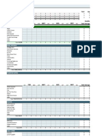 Personal Budget Spreadsheet