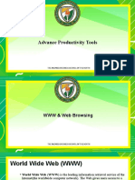 GEI004 LEC 8 WWW & Web Browsing