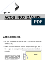 Slide Aços Inoxidaveis