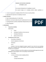 Preparatory Activities:: Inquiries, Investigation & Immersion SEPTEMBER 25, 2019