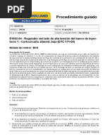 E1602-04 - Regulador Del Lado de Alta Tensión Del Banco de Inyectores 1 - Cortocircuito Aliment. Baja (DTC 171-04)