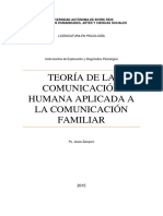 Zamponi - Teoría de La Comunicación Humana Aplicada A La Comunicación Familiar