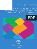 Caderno de Atividades Sobre Conceitos Geométricos em Ambientes de Geometria Dinâmica