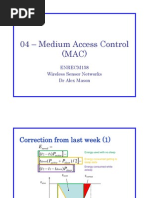 04 - Medium Access Control (MAC)