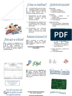 Triptico Receta Controlados